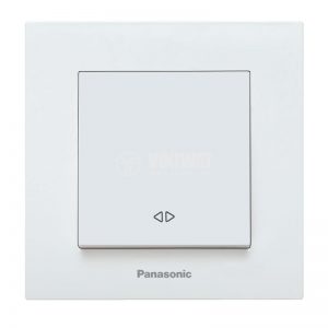 Panasonic Кръстат електически ключ бял