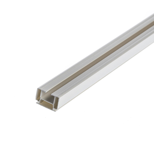 КОРНИЗ ЕДНОКАНАЛЕН PVC 300 СМ. БЯЛ